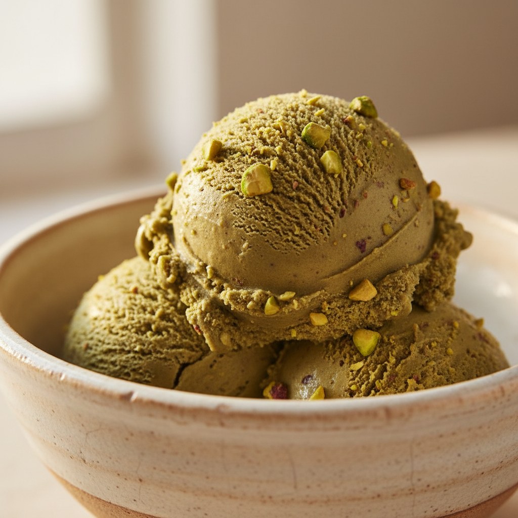 Antep fıstığı gelato